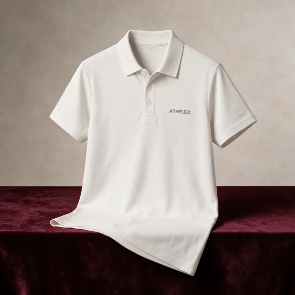 White_Regular_Fit_Polo_T_Shirt_For_Men