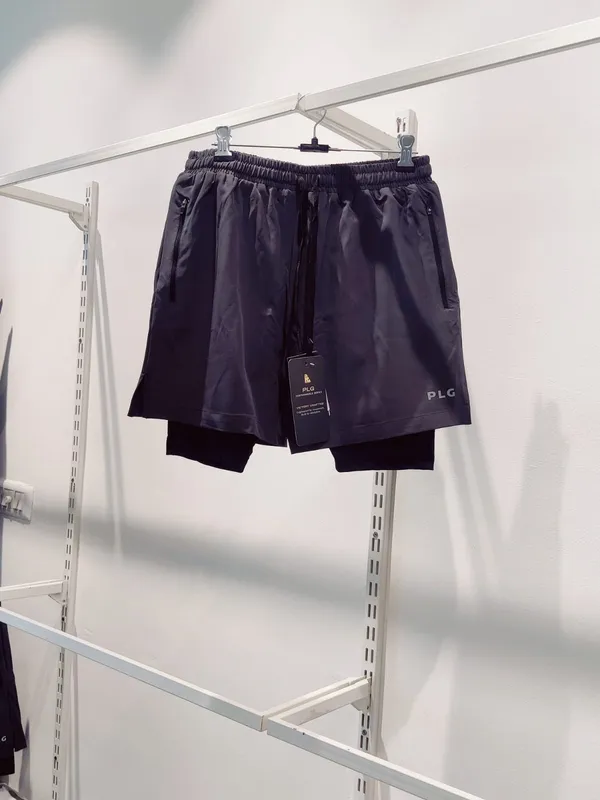 Black_Layered_Sports_Shorts_for_Men