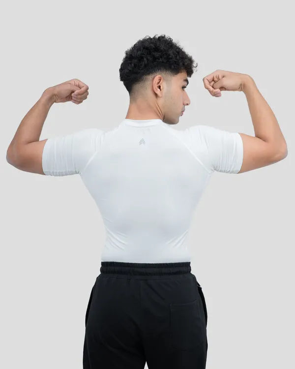 White_Compression_Fit_T-Shirt_for_Men