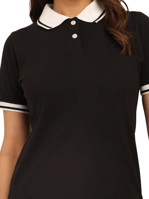 Black_Polo_T-Shirt_for_Women