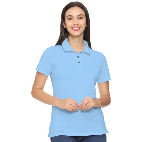 Blue_Polo_T-Shirt_for_Women