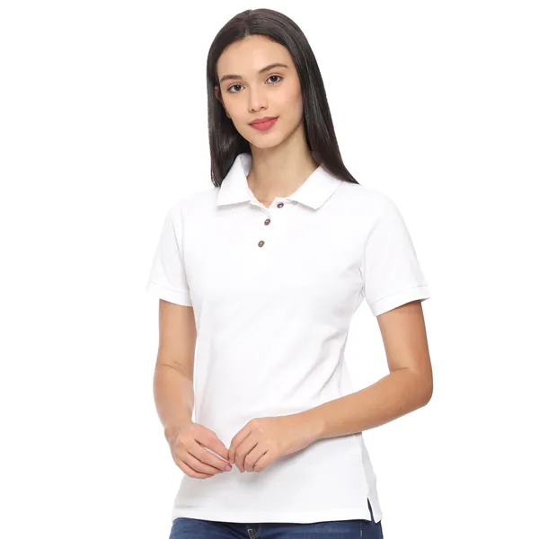 White_Polo_Fit_T-Shirt_for_Women