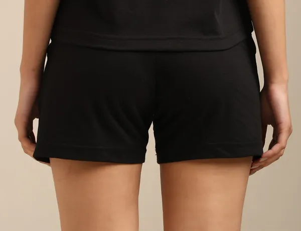 Black_Regular_Fit_Casual_Shorts_for_Women