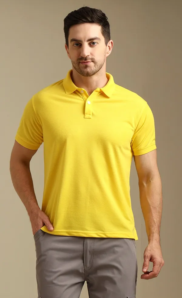 Yellow_Regular_Fit_Polo_T-Shirt_for_Men