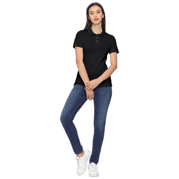 Black_Polo_T-Shirt_for_Women