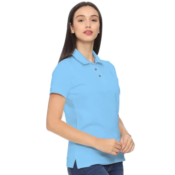 Blue_Polo_T-Shirt_for_Women