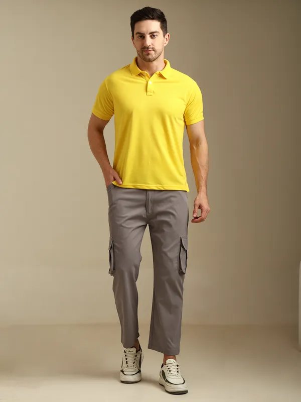 Yellow_Casual_Polo_Co-Ord_Set_for_Men