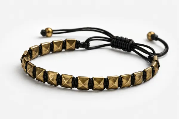Golden_Pyramid_Energy_Bracelet