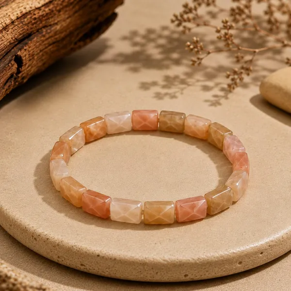 Sunstone_Pyramid_Bracelet
