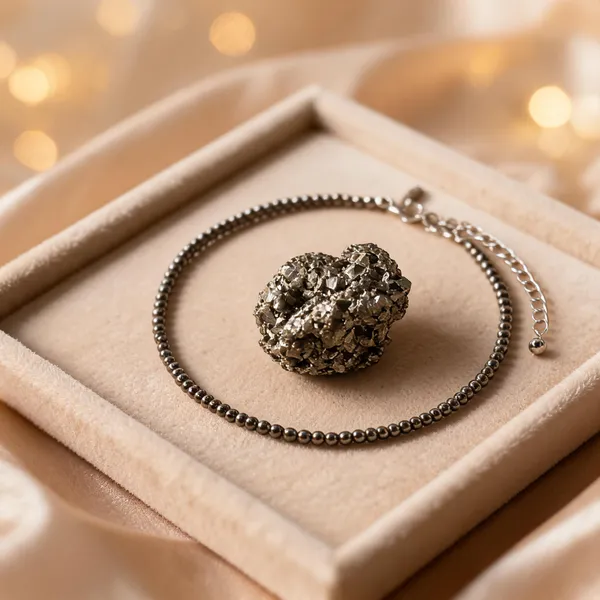 Mahalaxmi_Pyrite_Anklet_Combo_Raw_Pyrite_Stone_Natural_Pyrite_Anklet