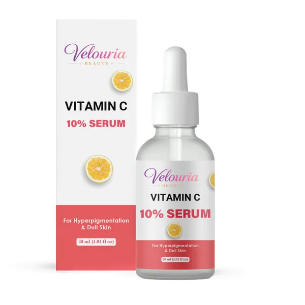Velouria_Beauty_Vitamin_C_10_Serum_Dull_Skin_Blemish_Reduction_Unscented_30_Ml