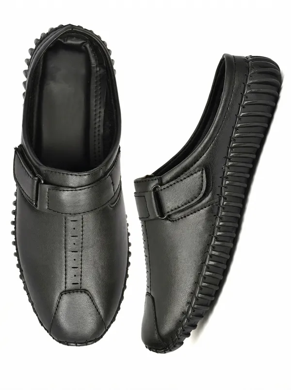 Black_Synthetic_Leather_Casual_Sandal_For_Men
