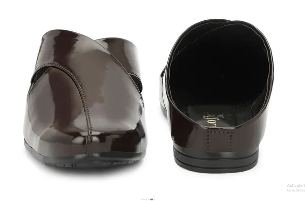 Brown_Synthetic_Leather_Backless_Loafers_For_Men