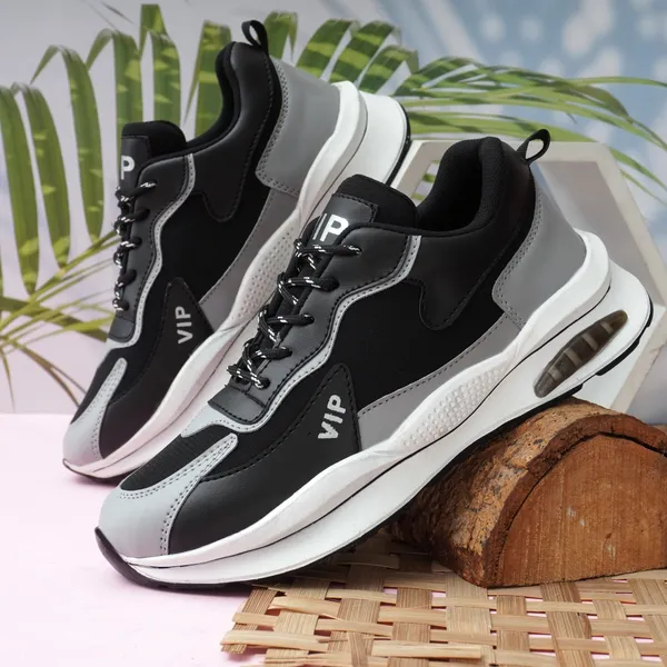 Black_Synthetic_Leather_Casual_Shoes_For_Men