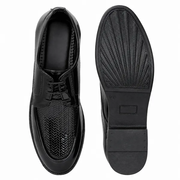 Black_Synthetic_Leather_Lace-Up_Formal_Shoes_For_Men