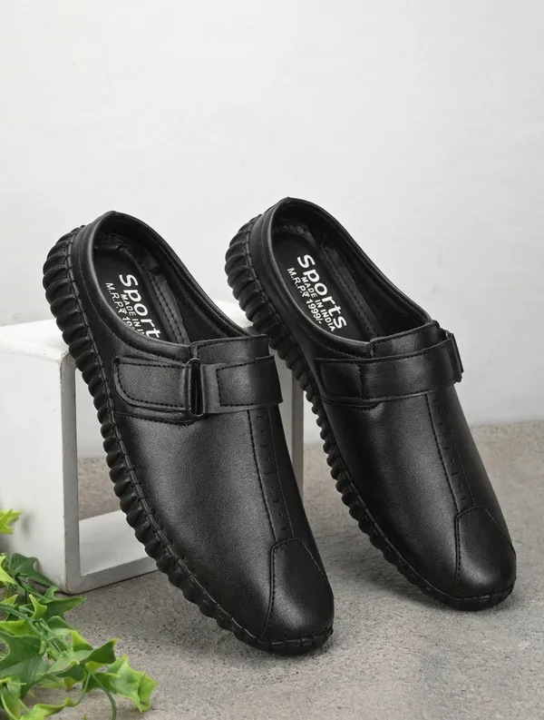 Black_Synthetic_Leather_Casual_Sandal_For_Men
