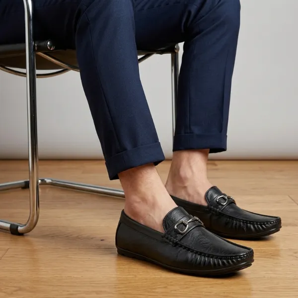 FreeMo_Men's_Premium_Black_Horsebit_Casual_Loafers