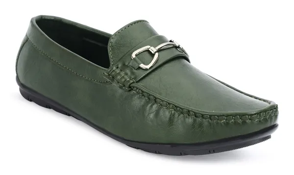 FreeMo_Men's_Premium_Green_Horsebit_Casual_Loafers
