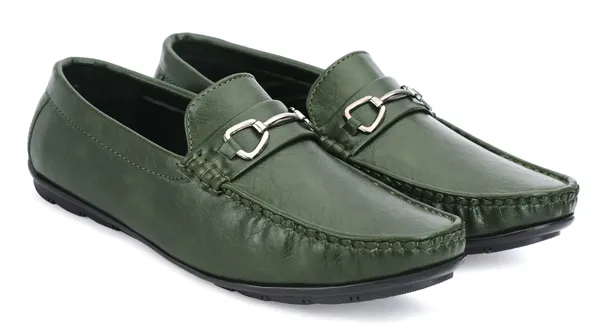 FreeMo_Men's_Premium_Green_Horsebit_Casual_Loafers