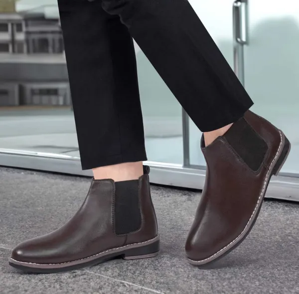 Brown_Synthetic_Leather_Chelsea_Boots_For_Men