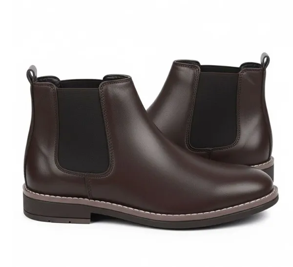 Brown_Synthetic_Leather_Chelsea_Boots_For_Men