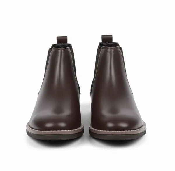 Brown_Synthetic_Leather_Chelsea_Boots_For_Men