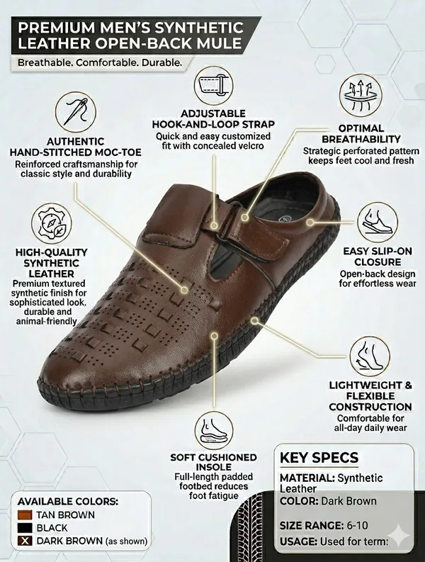 Brown_Synthetic_Leather_Casual_Sandals_For_Men