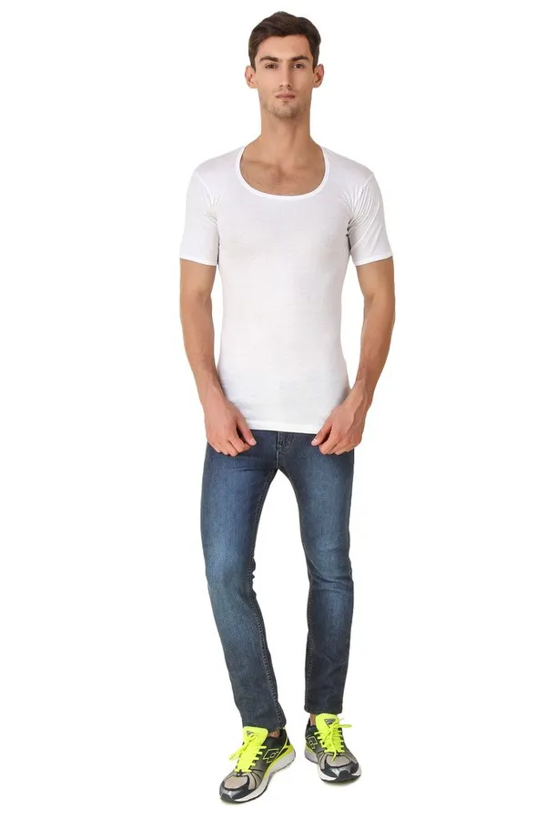 Men’S_Cotton_White_Round_Neck_Half_Sleeve_Cotton_Vet_Undershirt_Pack_Of_5