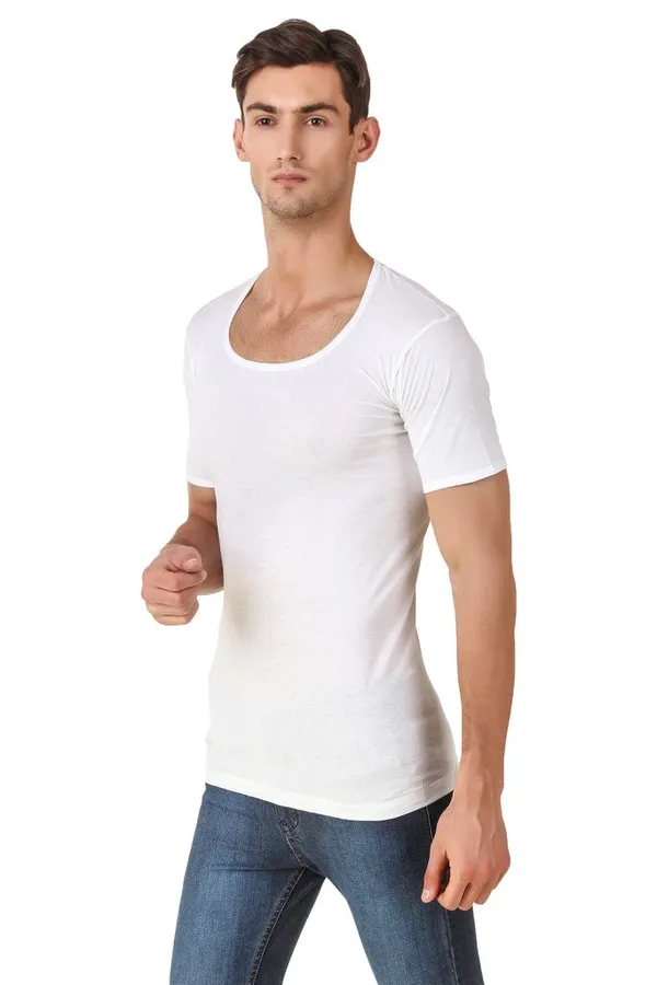 Men’S_Cotton_White_Round_Neck_Half_Sleeve_Cotton_Vet_Undershirt_Pack_Of_5