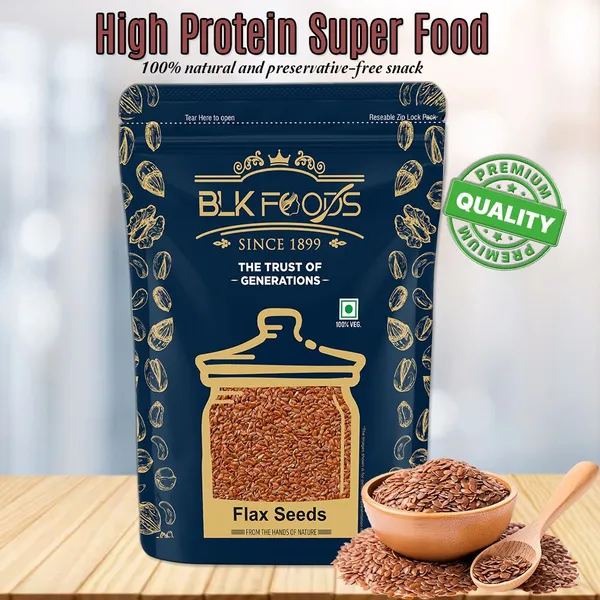 BLK_FOODS_Flax_Seeds_1Kg_(Alsi_beej)_for_Eating_|_Rich_in_Omega_3_|_Brown_Flax_Seeds_(1000_g)
