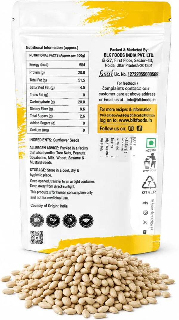 BLK_FOODS_250g_Sunflower_Seeds_(surya_mukhi_ke_beej)_For_Eating_|_Sunflower_Seeds_(250_g)