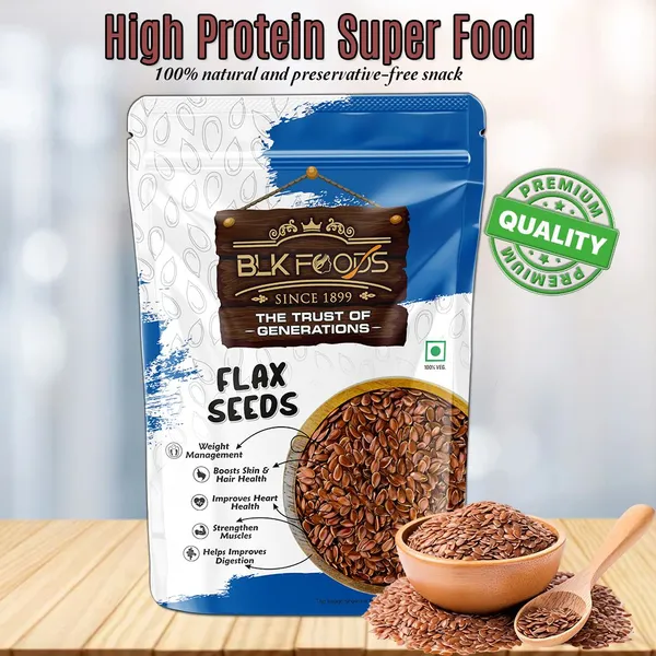 BLK_FOODS_Flax_Seeds_250g_(Alsi_beej)_for_Eating_|_Rich_in_Omega_3_|_Brown_Flax_Seeds_(250_g)