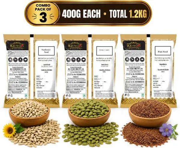 BLK_FOODS_BLK_Foods_Premium_Quality_Seeds_Sunflower_Seeds,_Pumpkin_Seeds,_Brown_Flax_Seeds_(3_x_0.4_kg)
