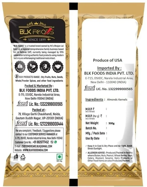 BLK_FOODS_Select_Natural_California_Badam_giri_500gm_Almonds_(1_x_500_g)