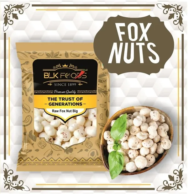 BLK_FOODS_Daily_400g_Makhana_(Foxnuts)_|_Regular_Lotus_Seed_Pop_Fox_Nut_(4_x_100_g)