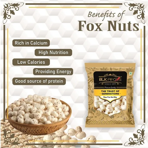 BLK_FOODS_Daily_400g_Makhana_(Foxnuts)_|_Regular_Lotus_Seed_Pop_Fox_Nut_(4_x_100_g)