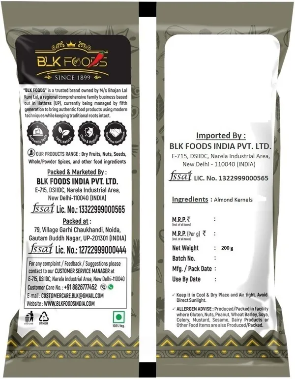 BLK_FOODS_Independent_Badam_giri_|_Dry_Fruits_|_kernels_Almonds_(1_x_200_g)