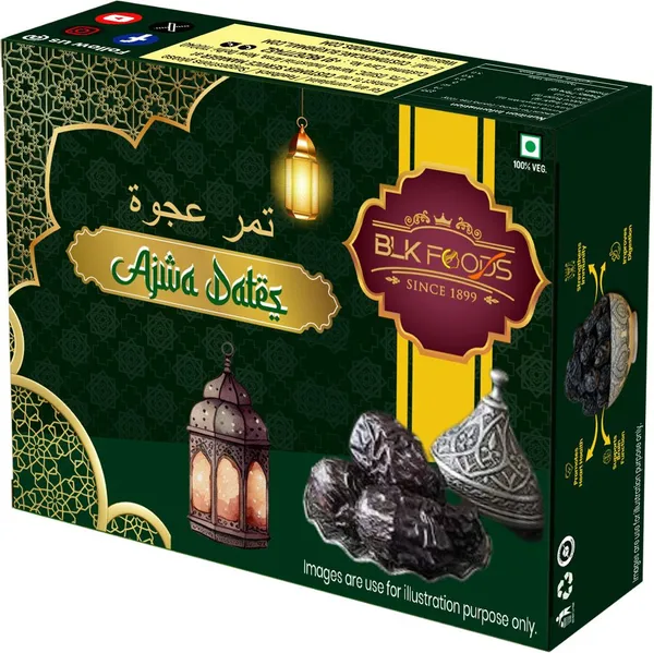 BLK_FOODS_Ajwa_Dates_400g_|_Khajoor_|_Khajur_Dry_Fruits_|_Sweet_&_Nutrient_Rich_Dates_(1_x_400_g)