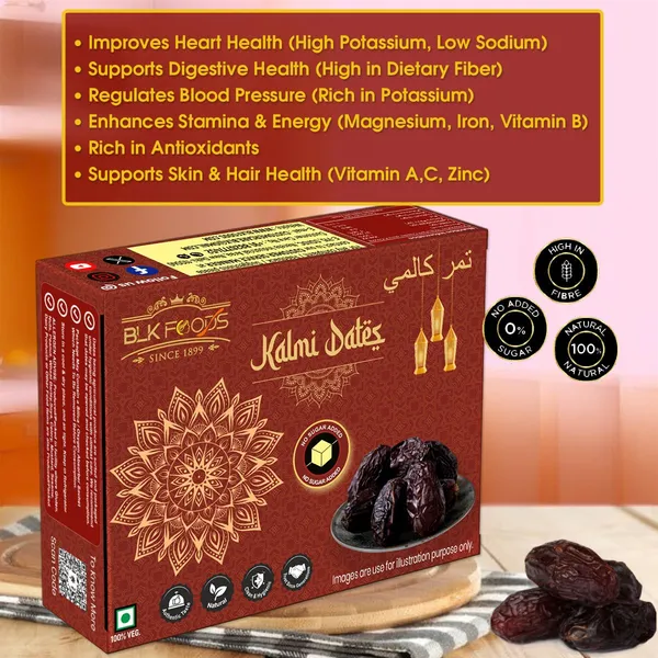 BLK_FOODS_Kalmi_Dates_400g_|_Sweet_Khajoor_|_Khajur_Soft,_Sweet_&_Energy-Rich_Dry_Fruit_Dates_(1_x_400_g)