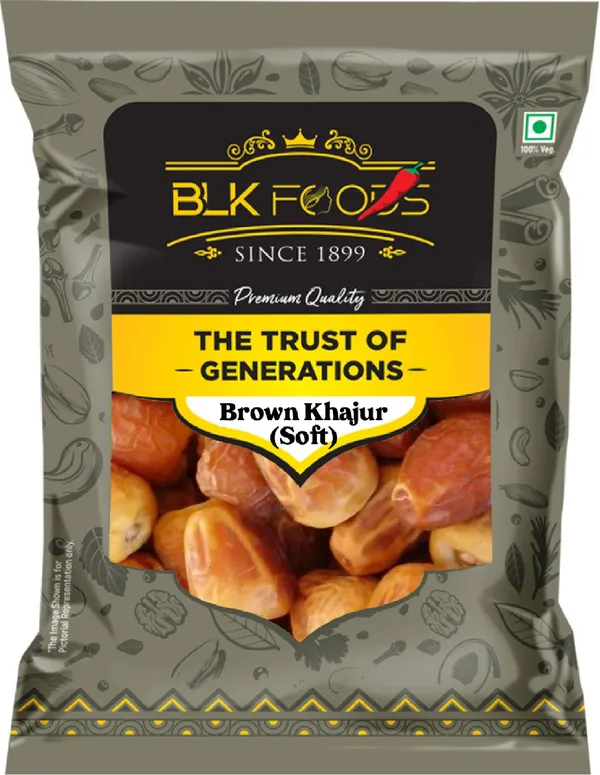 BLK_FOODS_Wet_Brown_Date_500g_|_Khajoor_|_Aalu_Khajur_|_Energy_Booster_Dates_(1_x_500_g)