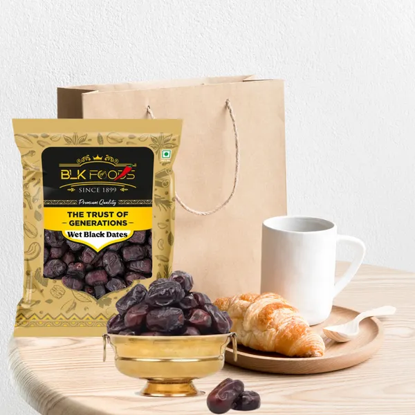 BLK_FOODS_Premium_Wet_Black_dates_400g_|_Healthy_Energy_Snack_&_Dry_Fruit_Dates_Dates_(1_x_400_g)