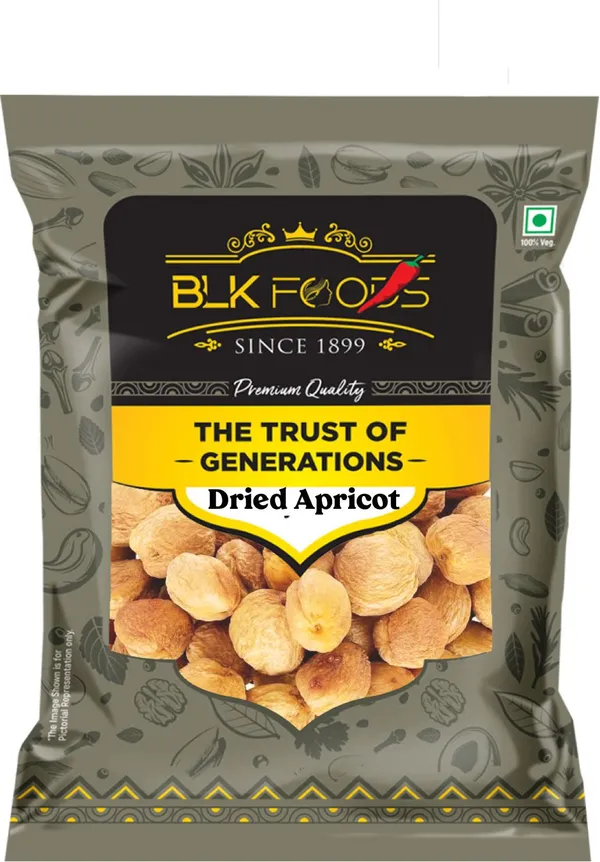 BLK_FOODS_500g_Dried_Khumani_Dry_Fruit_|_Apricots_Apricots_(1_x_500_g)