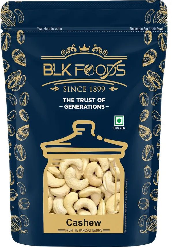 BLK_FOODS_Premium_Whole_1.5kg_Cashew_Nuts_Plain_(100%_Crunchy_Kaju)_Cashews_(1_x_1500_g)