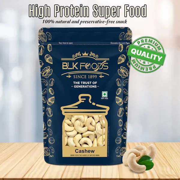 BLK_FOODS_Premium_Whole_1.5kg_Cashew_Nuts_Plain_(100%_Crunchy_Kaju)_Cashews_(1_x_1500_g)