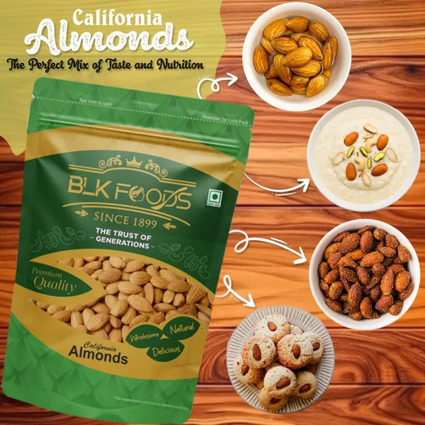 BLK_FOODS_1.5Kg_Natural_California_Badam_giri_|_Dry_Fruits_Almonds_(1_x_1500_g)