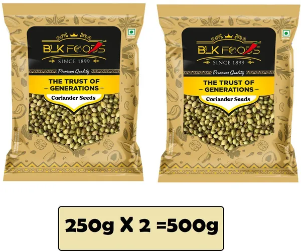 BLK_FOODS_Select_Coriander_Whole_(Dhaniya_Sabut)_500g_(2_X_250g)_(2_x_250_g)