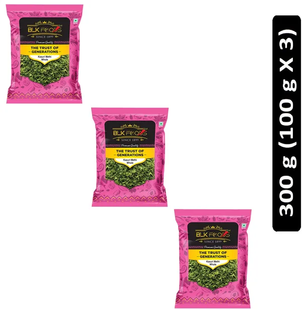 BLK_FOODS_Select_Kasuri_Methi_Whole_300g_(3_x_100_g)