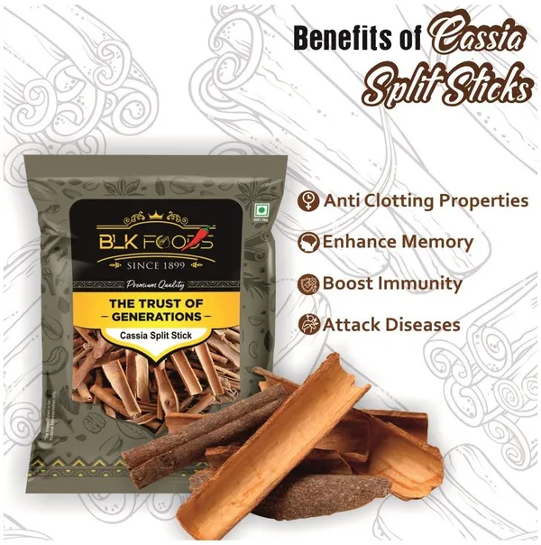 BLK_FOODS_DailyCinnamon_split_Stick_(Dalchini)_400g_(4_x_100_g)