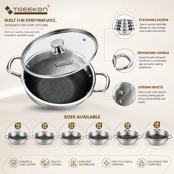 Treekon_triply_honey_comb_non-stick_kadai