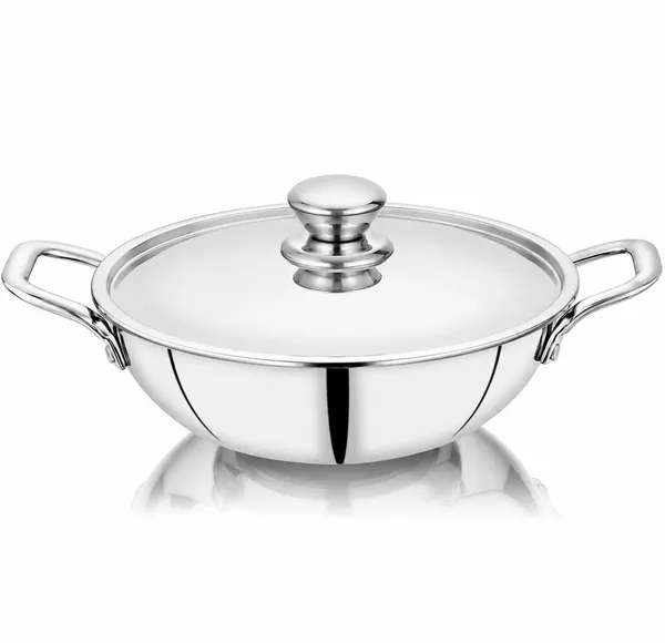 TREEKON_TRIPLY_KADAI_WITH_STAINLESS_STEEL_LID_16_CM_